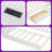 Space-Saving White L-Shaped Twin Platform Bed with Trundle, Storage Drawer & Built-in Charging Station-192761932