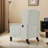 Adjustable Wingback Recliner With Button-Tufted Design | USB Charging & Space-Saving Foldable Side Table-122204997