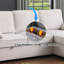 Canapé-lit modulaire rembourré escamotable avec rangement convertible Ebern Designs-1254788672