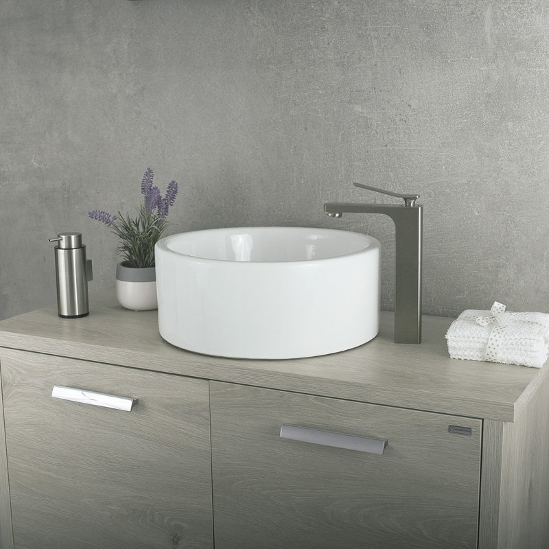 Single-handle Bathroom Faucet, Brushed Nickel