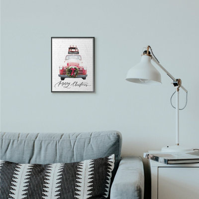 «Merry Christmas Red Truck», impression