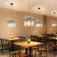 1-Light Cylindrical Glass Kitchen Island Pendant-757725633