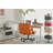 Modern Armrest Office Chair, Computer Desk Chair with Wheels-2027357878