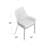     Pangea Home Hudson Tufted Upholstered Arm Chair - Dining Chairs Set of 2 – Modern Upholstered Accent Chairs for Kitchen, Dining Room, Living, or Breakfast - Navy Velvet with Gold Legs-33064610-33064613