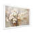 White Single Picture Framed
