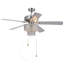 Ventilateur de plafond 52 pales 52 "en cristal avec ensemble d'éclairage inclus Parma-1280942746