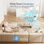 Vonhaus Bladeless Tower Fan With Wifi