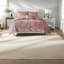 Ensembles de literie luxueux en velours rosé, style moderne pour le confort de la maison