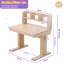 Solid Wood Study Desk With Storage