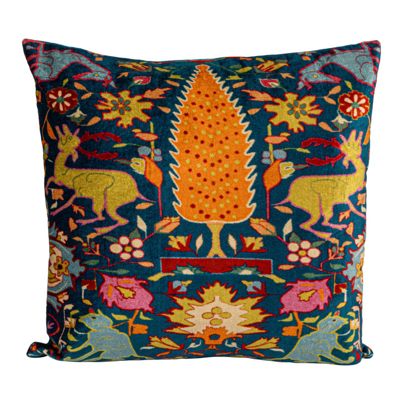 Coussin Bohème rétro