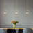 Labonte 1 - Light Mini Cage Pendant Light Seeded Globe Glass