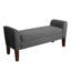 Banc de rangement à couvercle rabattable rembourré-30970440