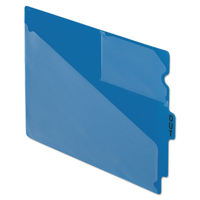 Pendaflex® Colored Vinyl Outguides With Center Tab PVC / Vinyl Flat Files Open