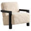 Chaise rembourrée en fausse fourrure Paquet-745681909-745681911