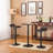 Table de bar ronde à hauteur réglable et 2 ensembles de tabourets de bar pivotants et réglables