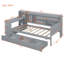 Lit de jour simple en bois avec 3 tiroirs, ports USB et bureau-1345360828-1345360830