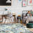 Non-Slip Rubberback 100 Dollar Bill Hallway Runner Rug, Entryway Rug-753365175
