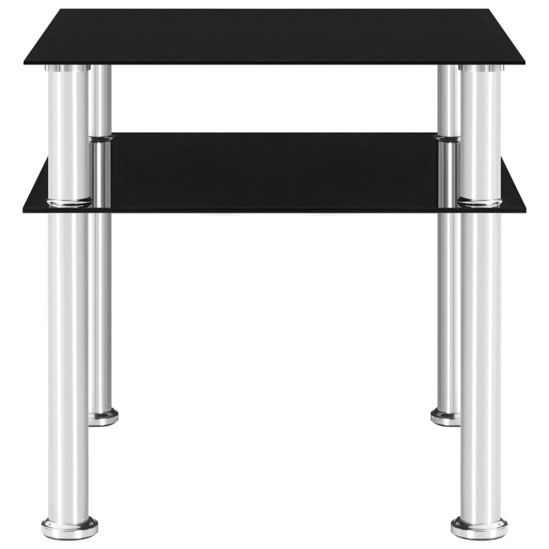 Eudora Glass Top End Table