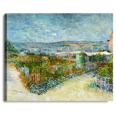 Dance at Le Moulin de la Galette by Vincent Van Gogh, World Classic Reproductions For HomeDecor