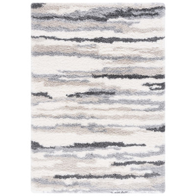 Fontana Shag 800 Performance Striped Rug