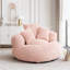 Pouf individuel avec 3 coussins et accoudoirs-400281511