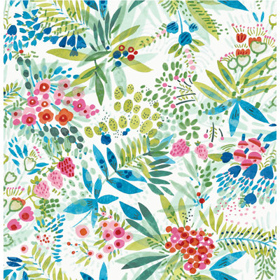 Arieanna Peel & Stick Floral Roll