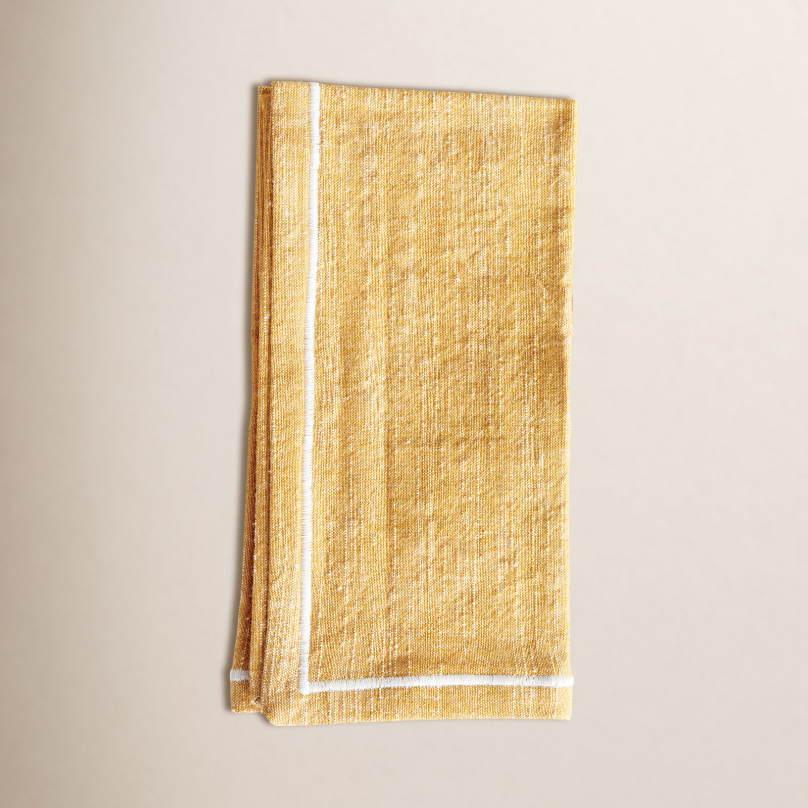 Nigel Napkin, Ochre/White