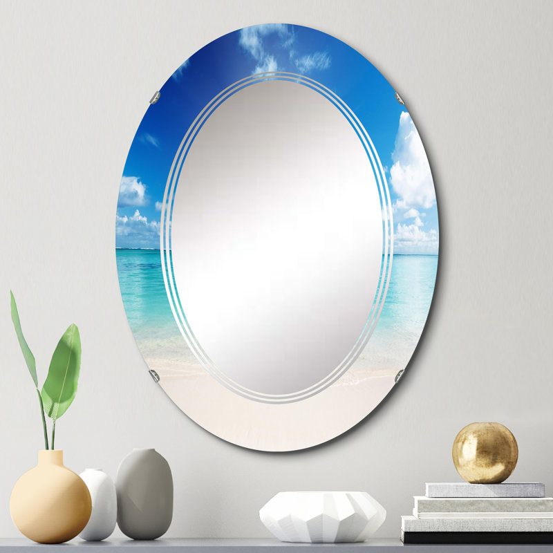 Oval Mirror, 30" x 20"