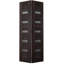 Porte pliante lambrissée en bois manufacturé et verre préfini Avon 07-04-84973858-84973857