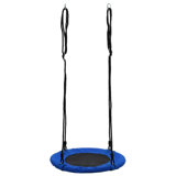 Freeport Park Stamper 60cm Blue Web / Saucer Swing with Chains