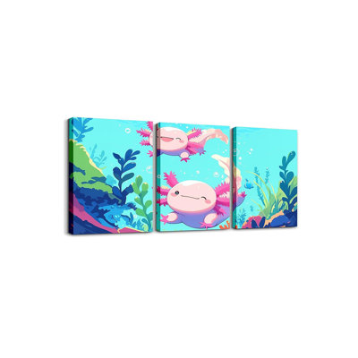 3 Piece Wrapped Canvas Print