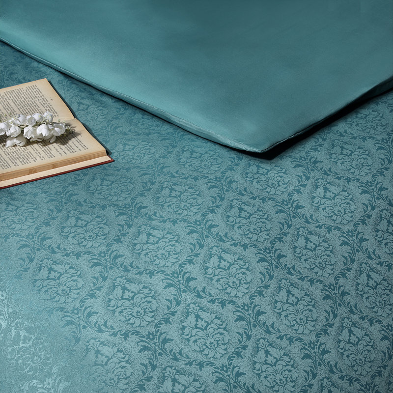 Shoals Cotton Blend Solid Colour Duvet Cover Set with Pillowcases Included, Single Duvet Cover + 1 Standard Pillowcase