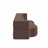 Modern Floor Sofa With 2 Pillows,Convertible Teddy Fabric Foam-Filled Sleeper Sofa Bed,15" Full Size Folding Mattress For Living Room,Guest Bed,Playroom,No Assembly Required,Brown-1649903325