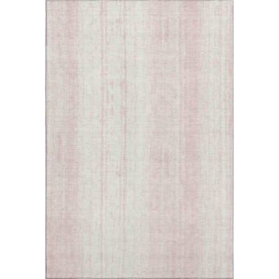 Premium Machine Washable Prisco Pink Rug