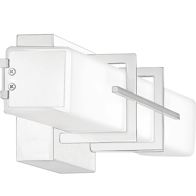 Dimmable LED Bath Bar, Polished Chrome