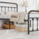 Kempst Metal Bed Mattress Foundation with Headboard No Box Spring Needed