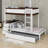 Twin Over Twin Bunk Bed With Trundle And Desk-339219681