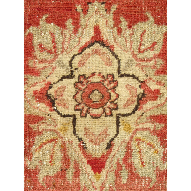 Wool Area Rug in Red