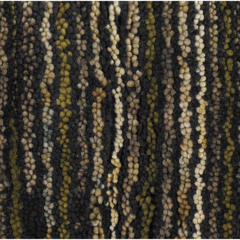 Wool Striped Indoor Rug, 5' x 7'6"