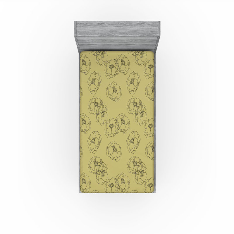 Drap-housse Ambesonne, Drap-housse de taille simple