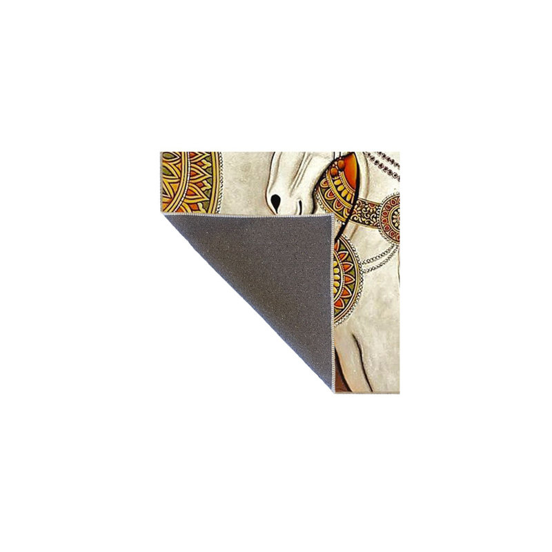Tapis tissé à la machine, Sous-tapis carré 3 pi 3 po inclus