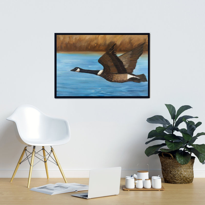 " Canada Goose ", 24" H x 36" W