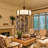 5 - Lights Dimmable Drum Chandelier-473918393