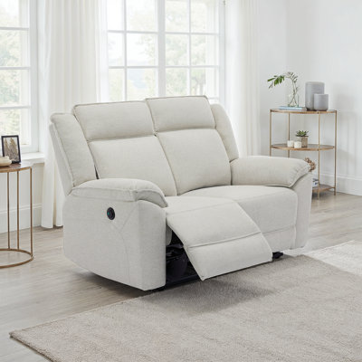 Beola Electric Reclining Linen Sofa