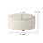 Weigand 39" Wide Round Abstract Cocktail Ottoman-1027230947