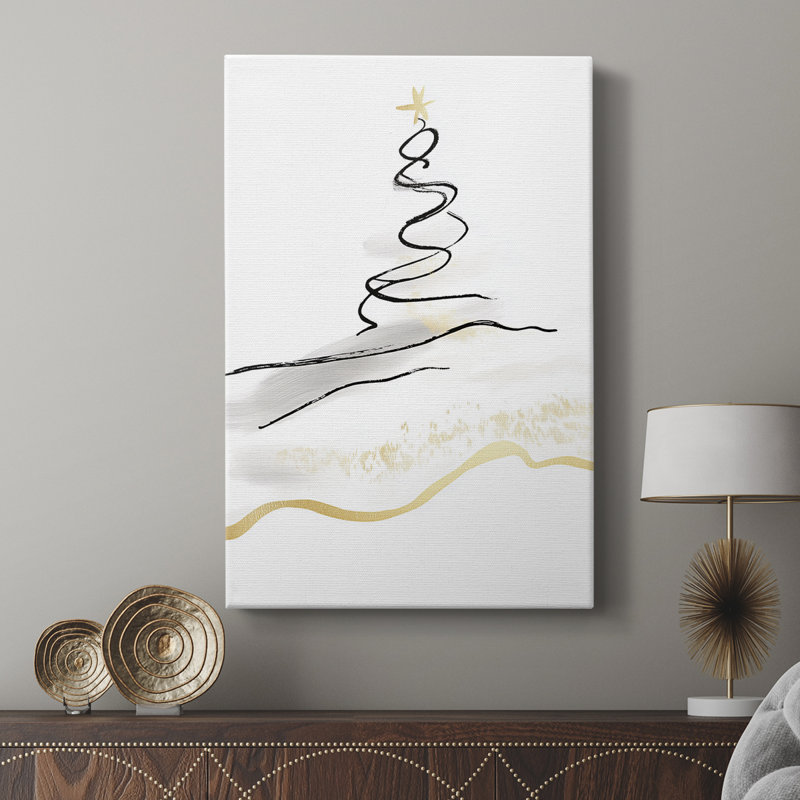 Art de Noël des Fêtes de Noël - galerie Cavas, H 48 po x l 32 po