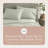 Whisper Organic 100% Organic Cotton Sheets California King Size - Gots Certified Organic Bed Sheets With Deep Pocket & Breathable And Cozy Sateen Weave Gets Softer With Each Wash - Luxury 3 Piece Set (Cal King - Pastel Green)-117278027-117278023