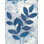 «Leaves of Blue II» par Courtney Prahl - impression sur toile tendue