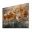 Lueur dorée du champ de fleurs de renoncule I - Art mural en bois de renoncule - sur bois de pin naturel-1688778233