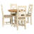 Kersh Extendable Round Dining Table